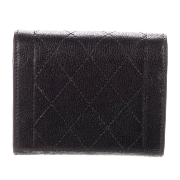 Chanel Quilted Pattern Compact Wallet - Picture 3 of 4